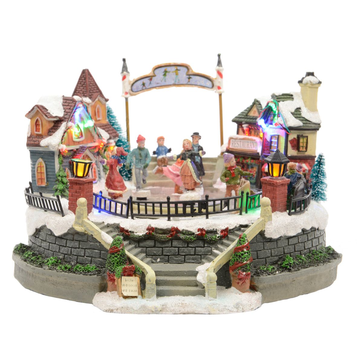 Villaggio pattini ghiaccio