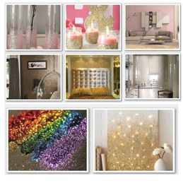 GLITTER COLORE GIALLO CONFEZIONE DA 100 GRAMMI