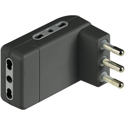 BTicino S3606GE Adattatore salvaspazio Corner3 Prese bipasso