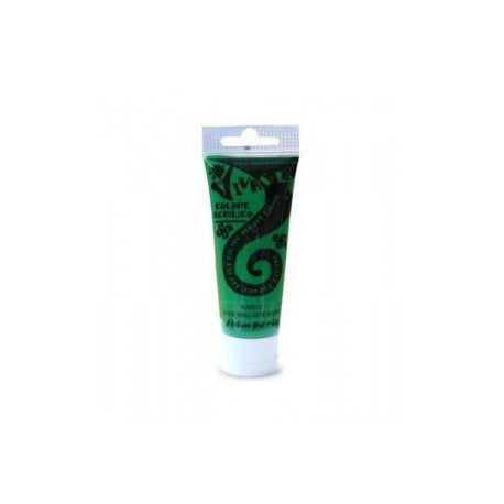COLORE ACRILICO 60 ML VERDE BRILLANTE SCURO