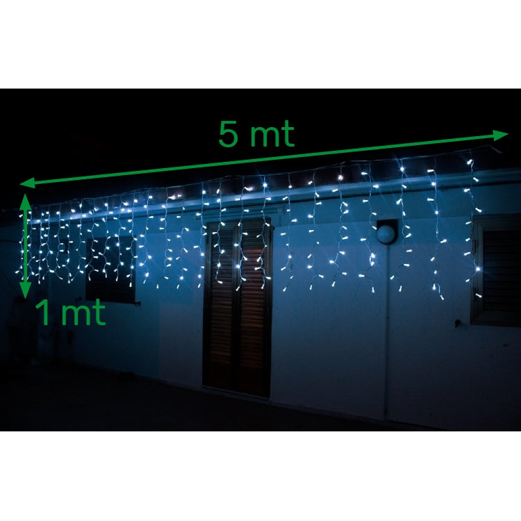 Tenda bianco calda 200 LED