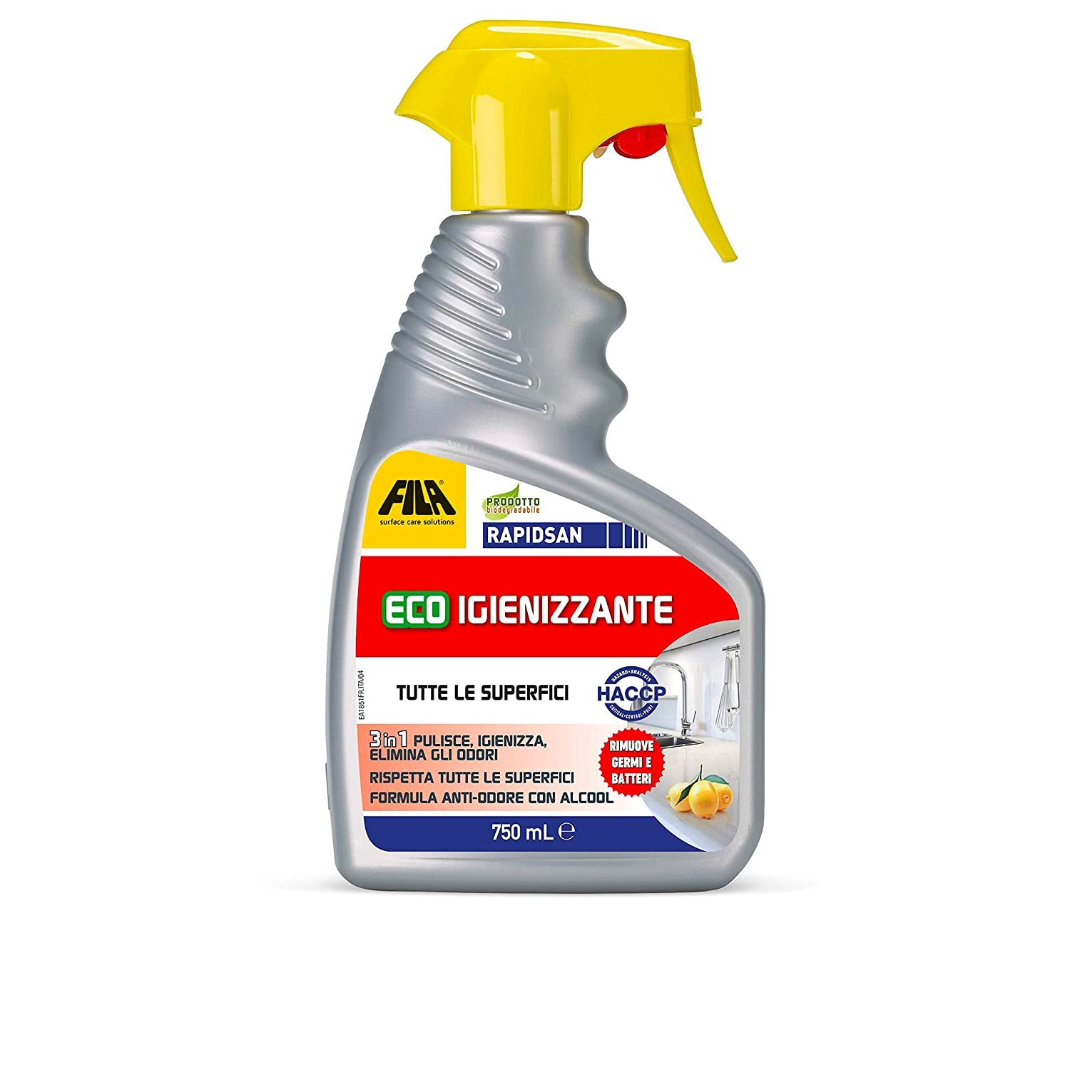 Igienizzante sanificante spray Rapidsan FILA 750ml
