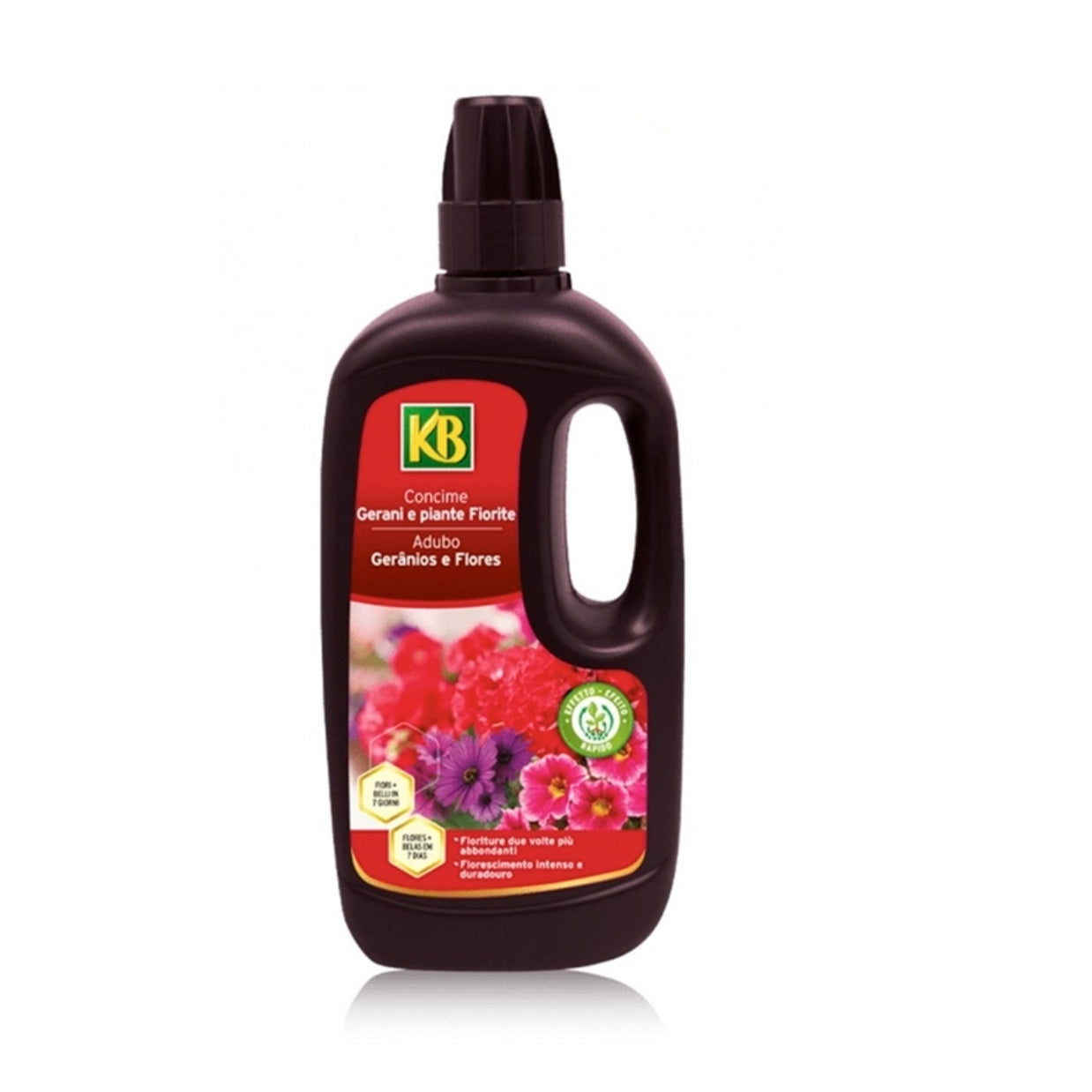 Concime liquido Gerani e piante fiorite 1 lt