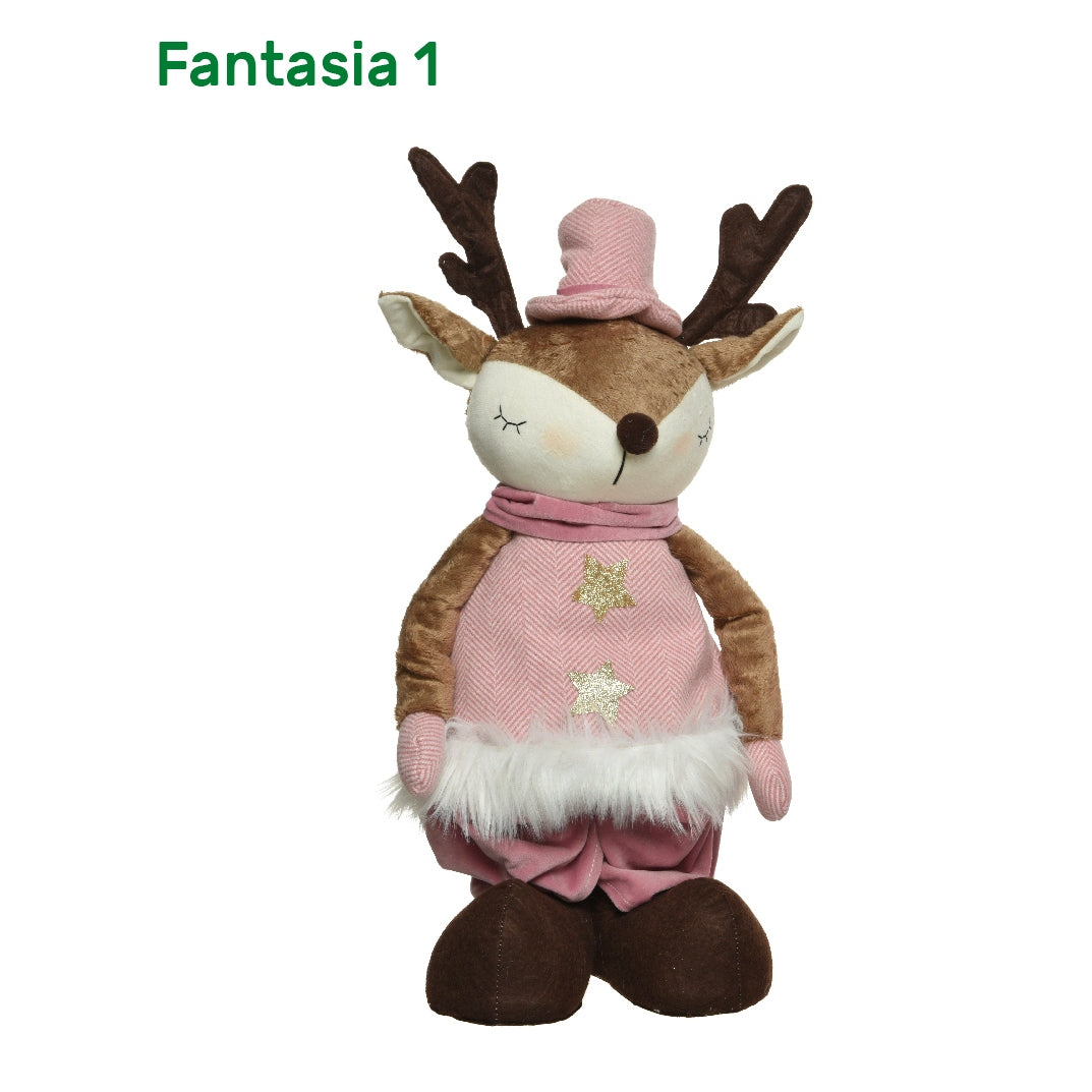 Renna decorativa natalizia Kaemingk 78 cm