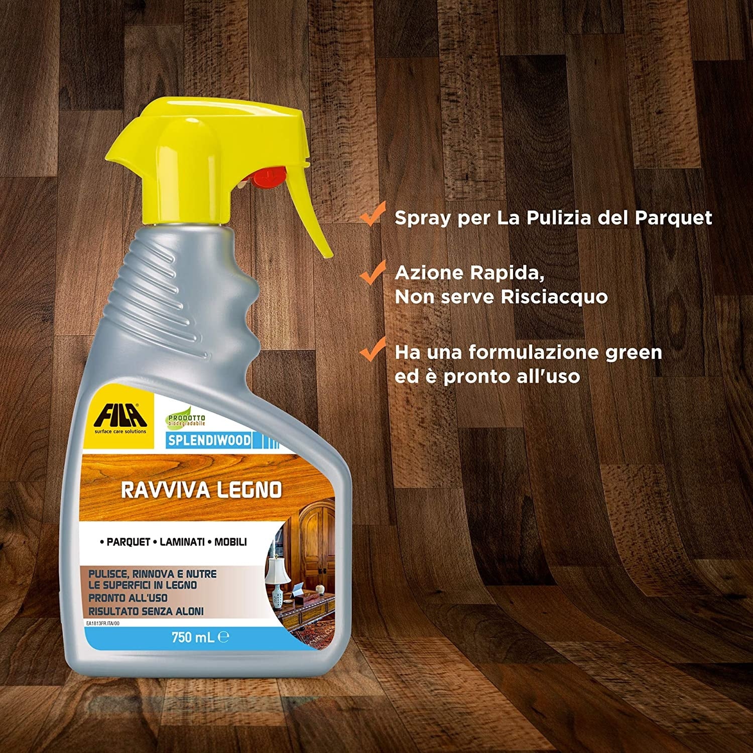 Detergente spray per legno Splendiwood FILA 750 5