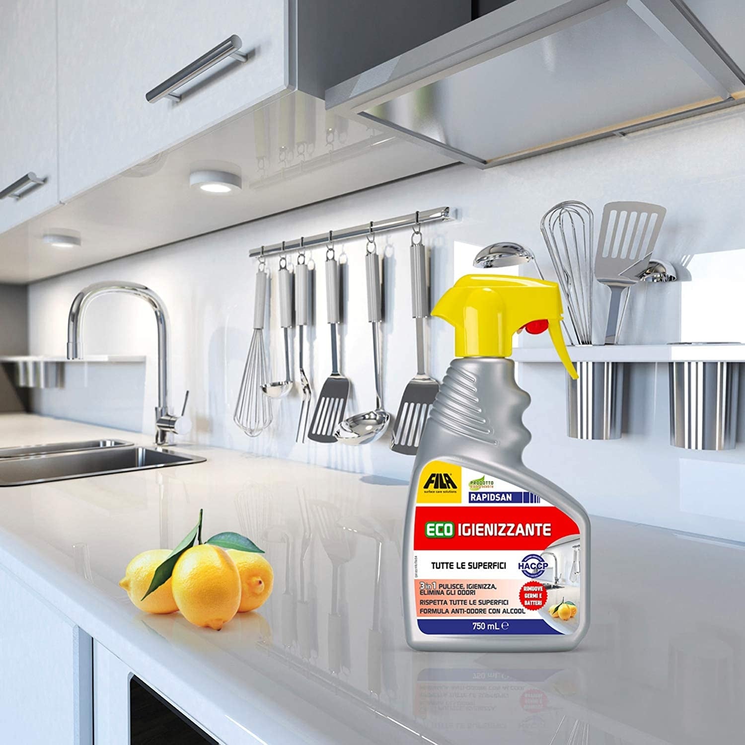 Igienizzante sanificante spray Rapidsan FILA 750ml 4