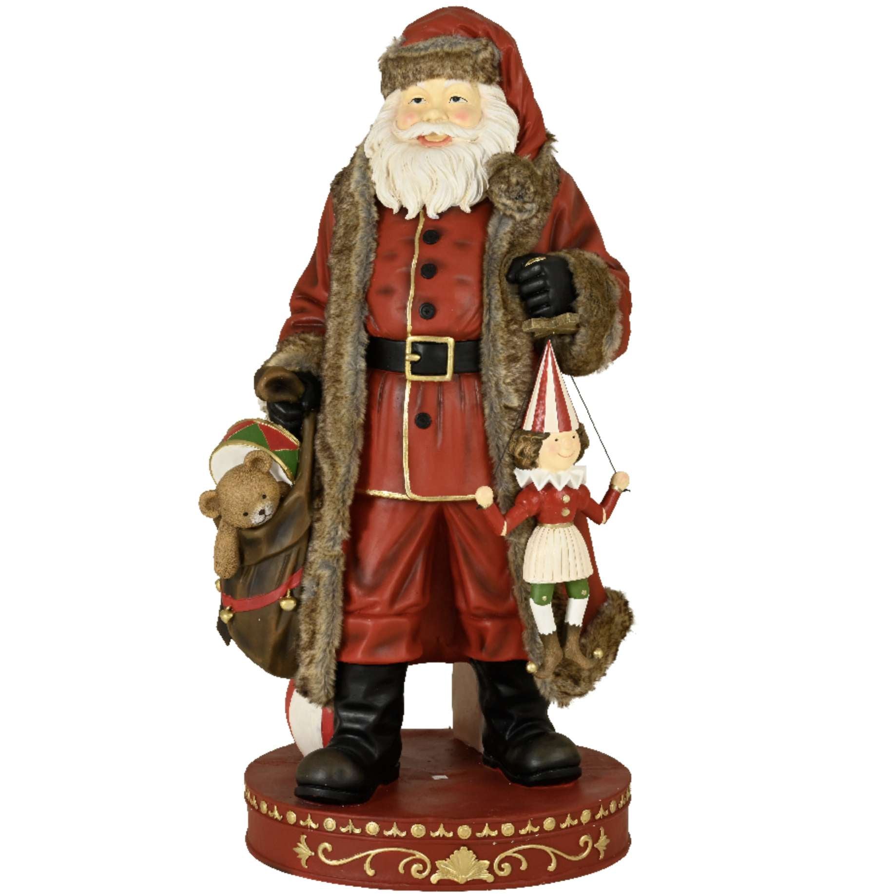 Statua Santa claus babbo natale 166 cm