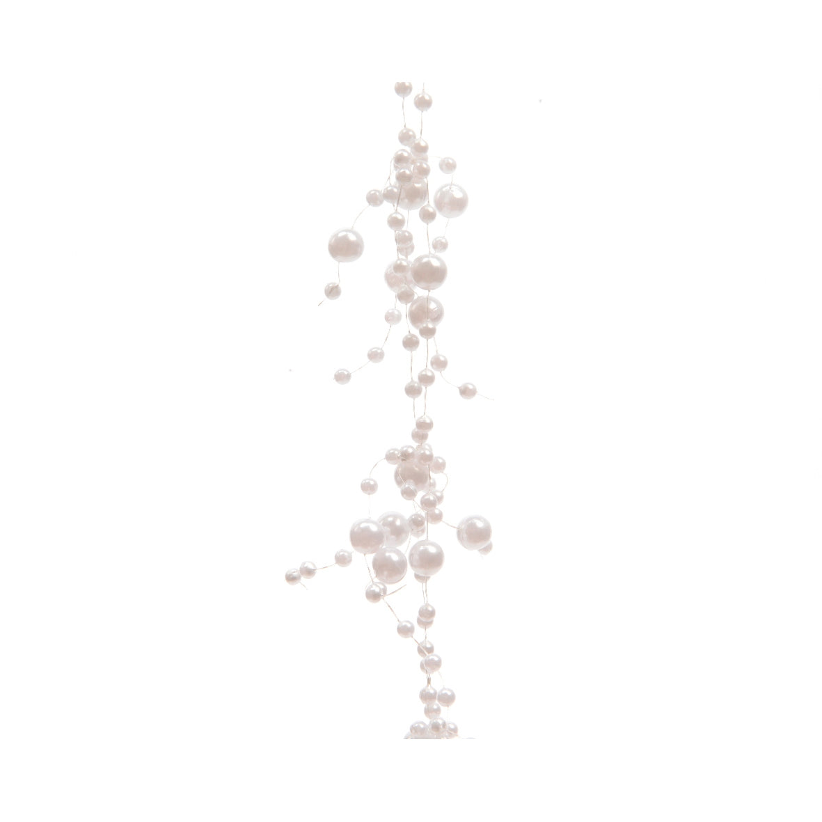 Ramo bianco con perle Kaemingk