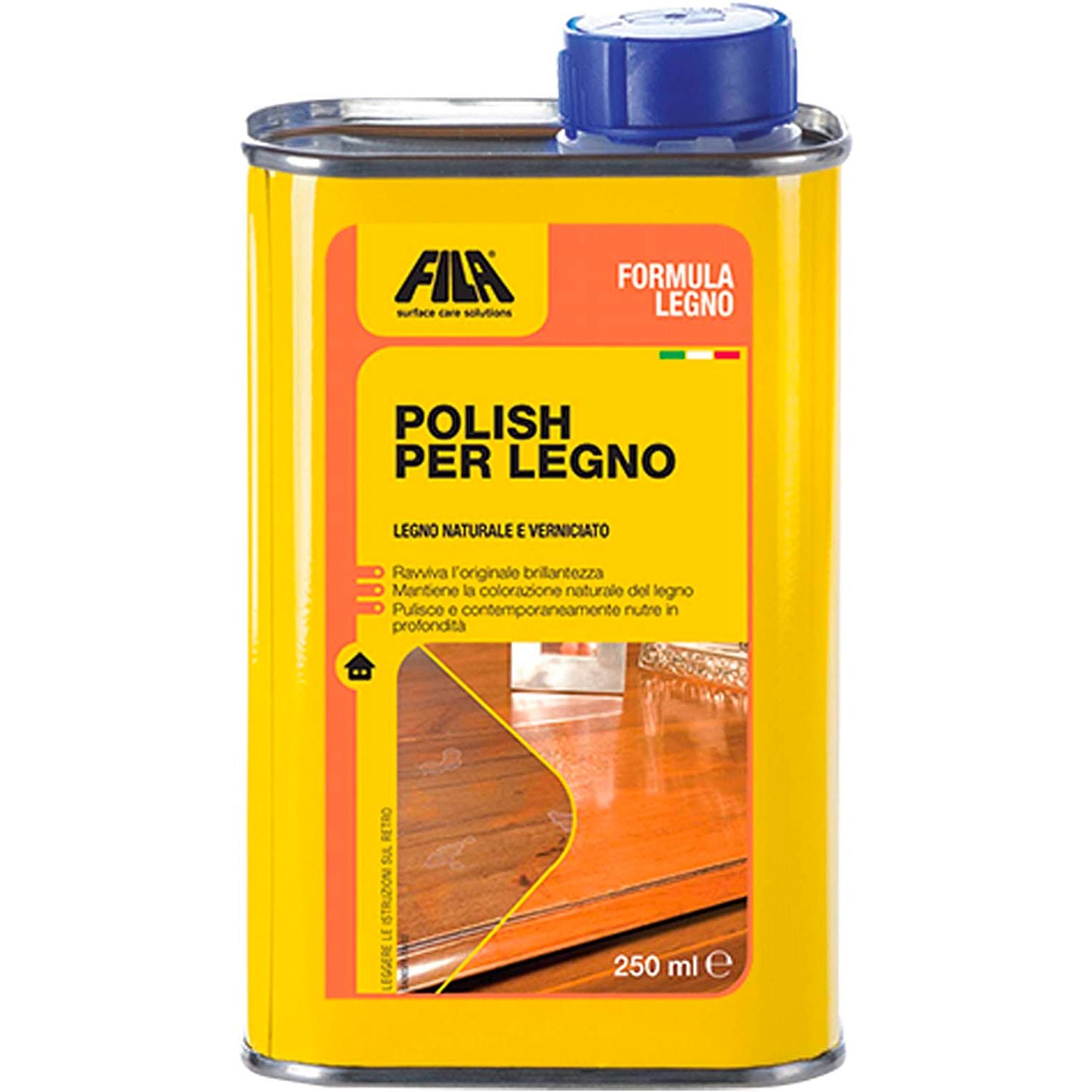 Detergente per legno Formula legno Polish FILA 250ml