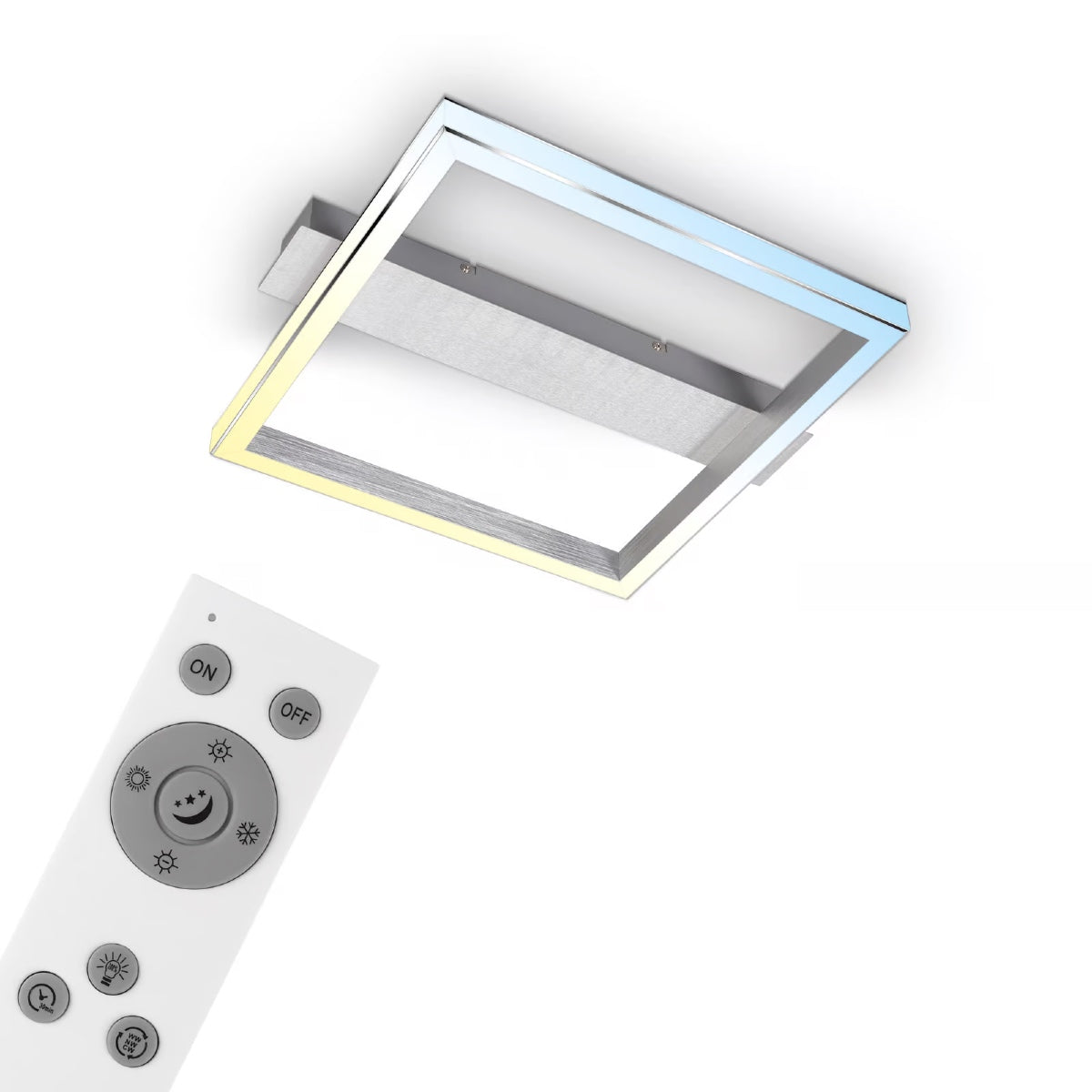 Plafoniera Frame Bold Briloner 42x36cm