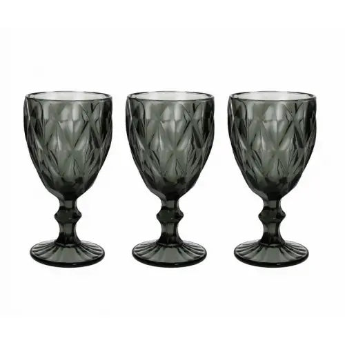 Set 3 calici grigi 320CC Tognana