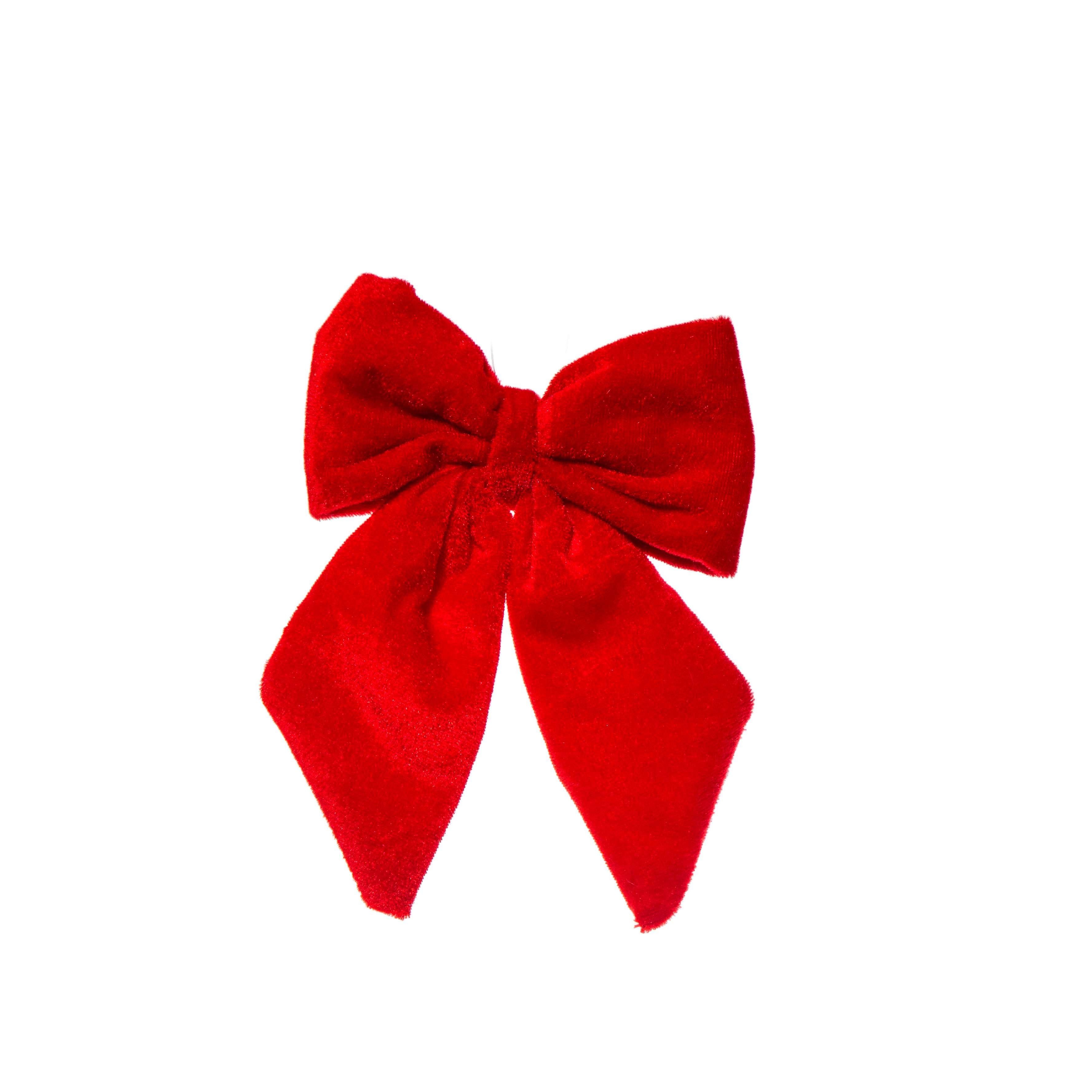 Fiocco velluto natalizio 13,5 x 10 cm 8