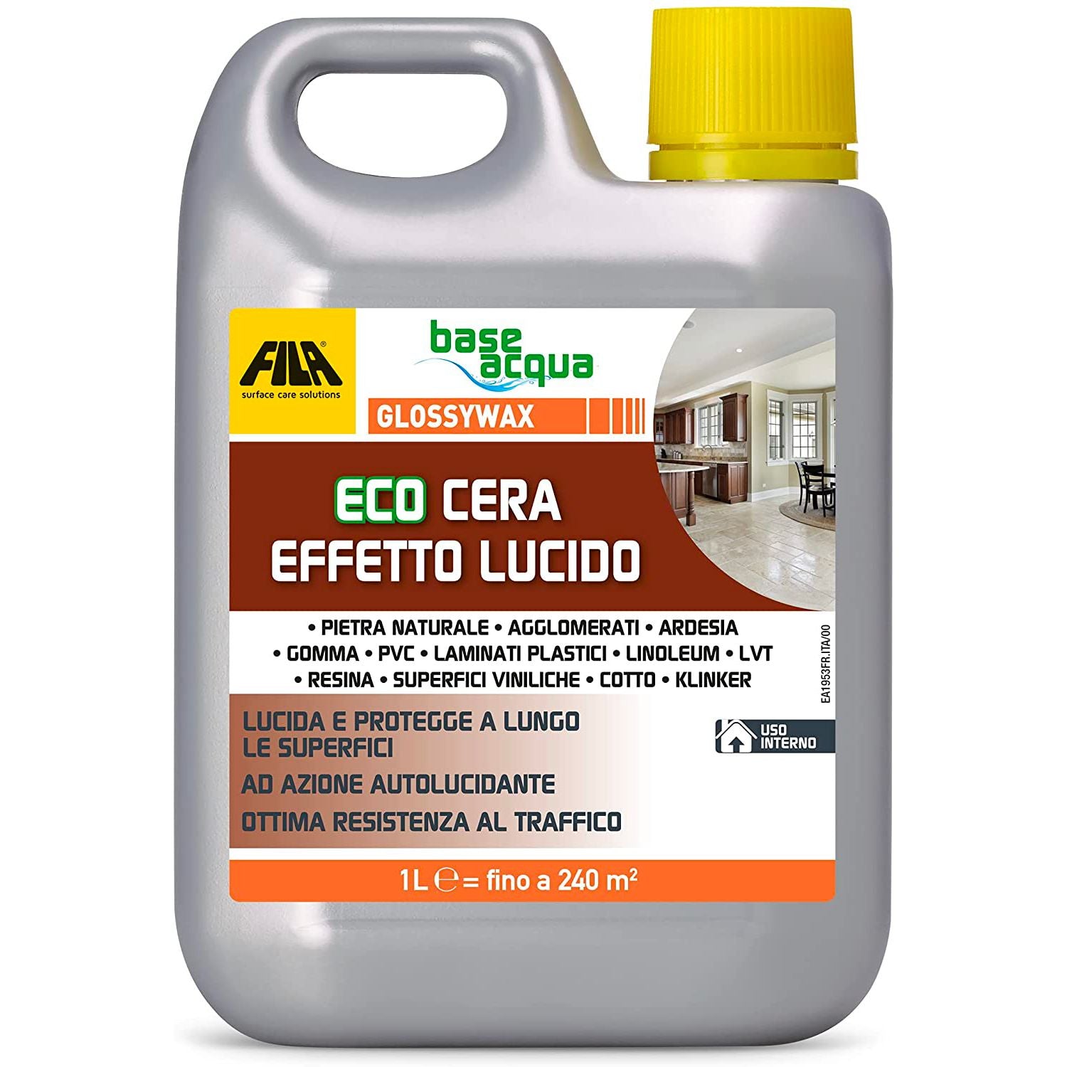 Eco cera protettiva Glossywax FILA 1LT