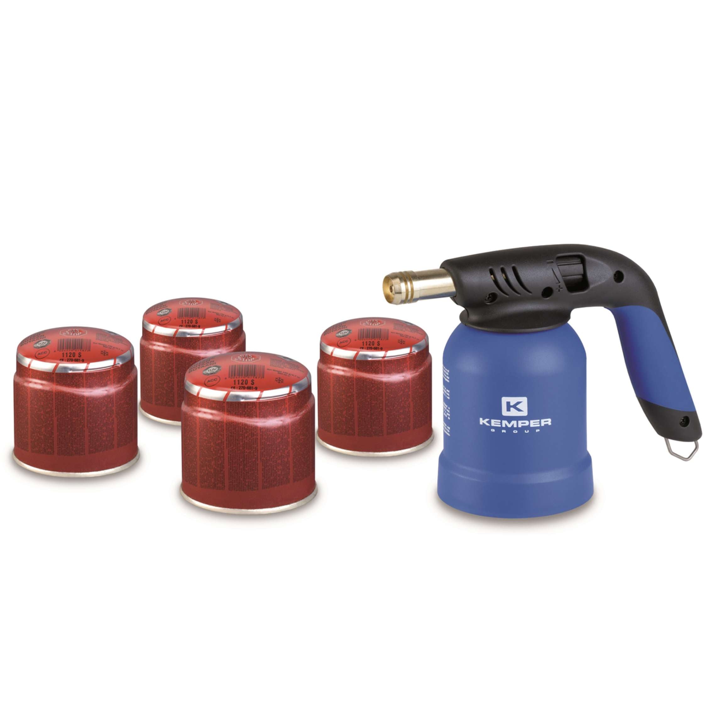 Kit saldatore con 4 cartucce Kemper