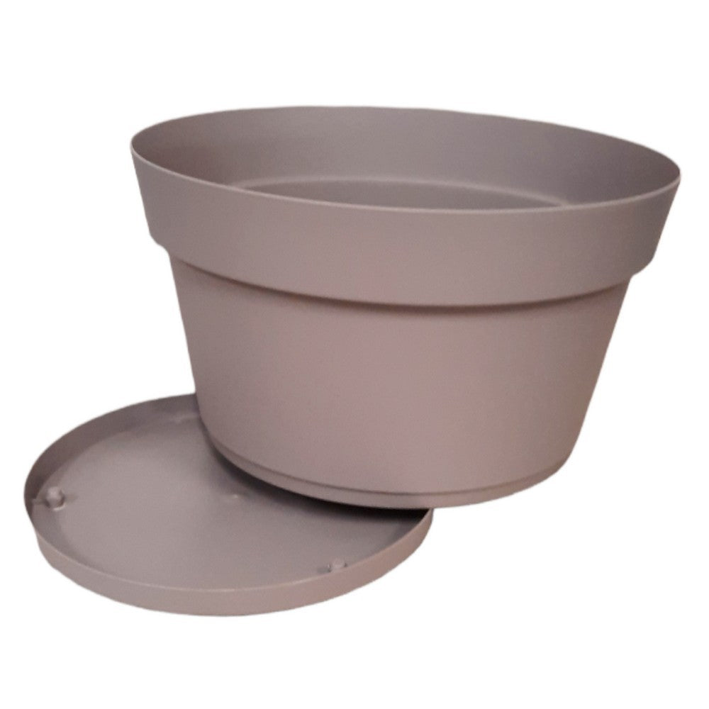 Ciotola Texas con sottovaso ad incastro