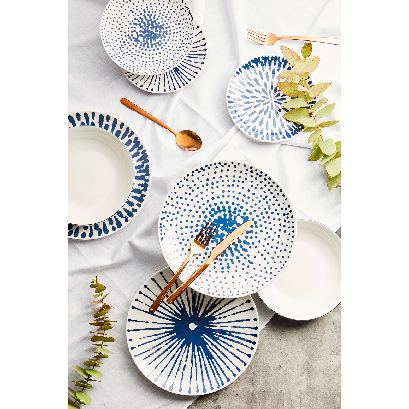 Set tavola 18 Pz Calypso