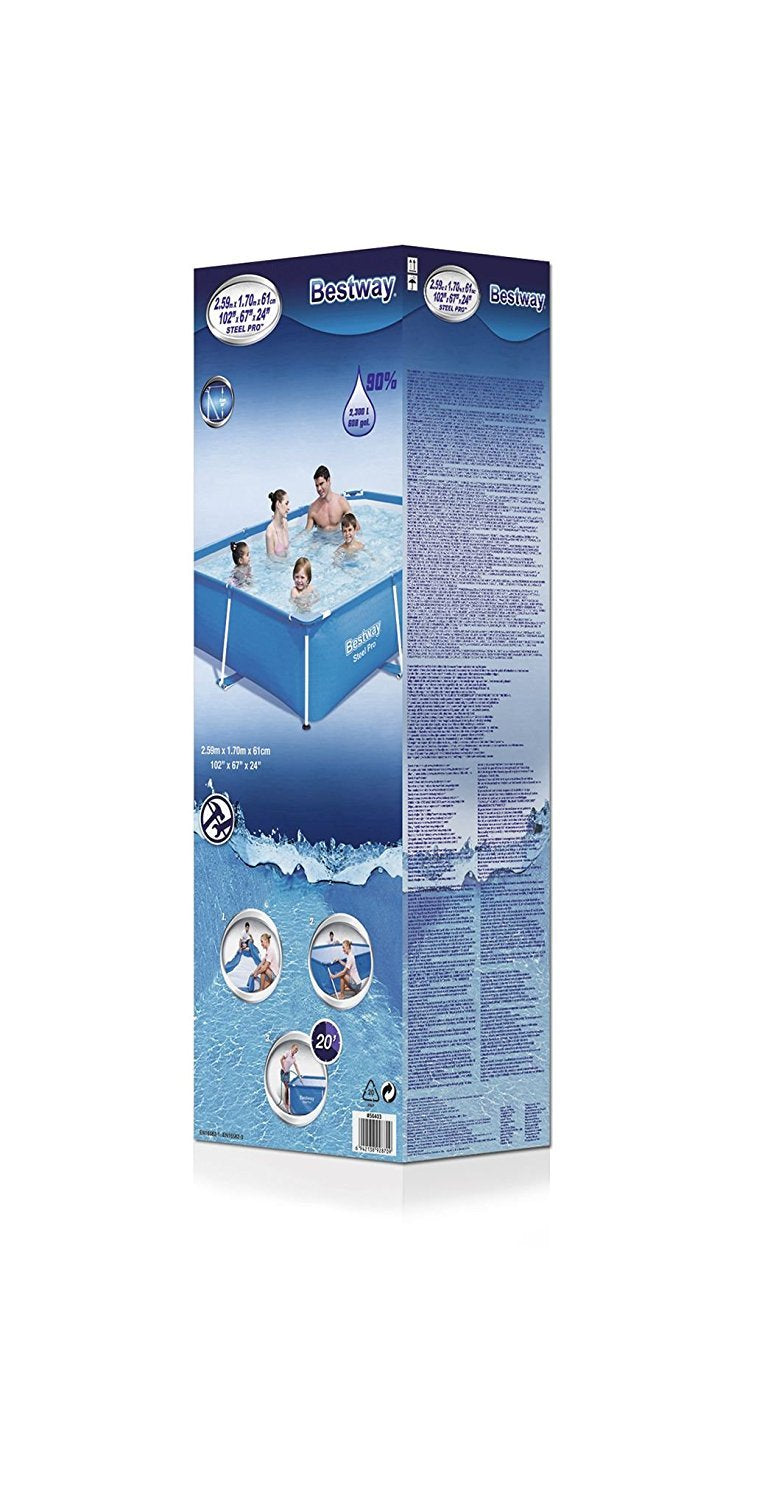 PISCINA STEEL PRO FRAME 259X170X61 CM 4