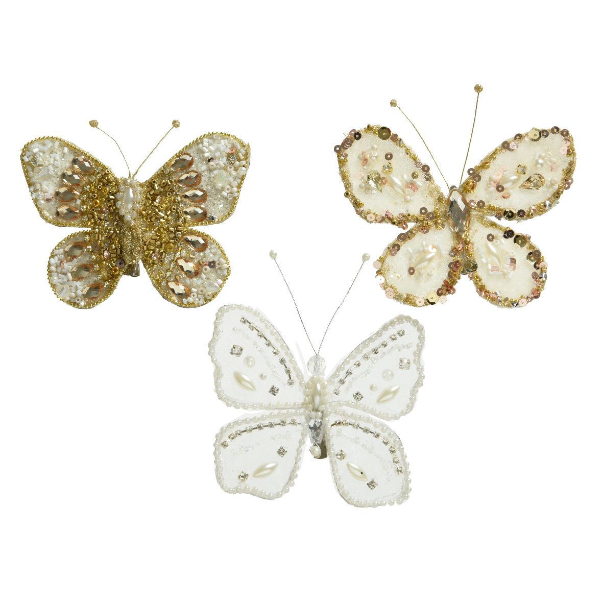 Addobbo albero farfalla Kaemingk