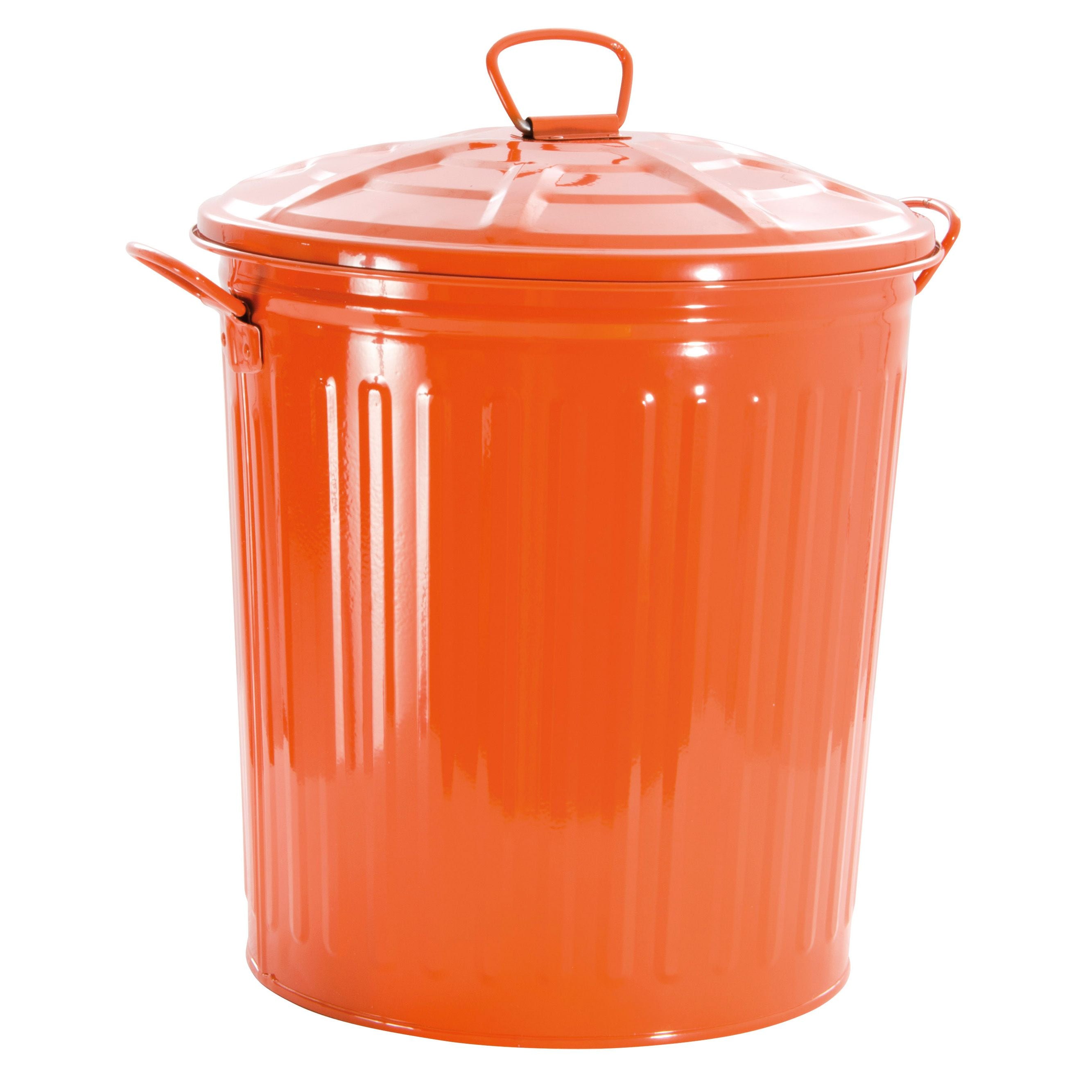 Bidone colorato in metallo 3