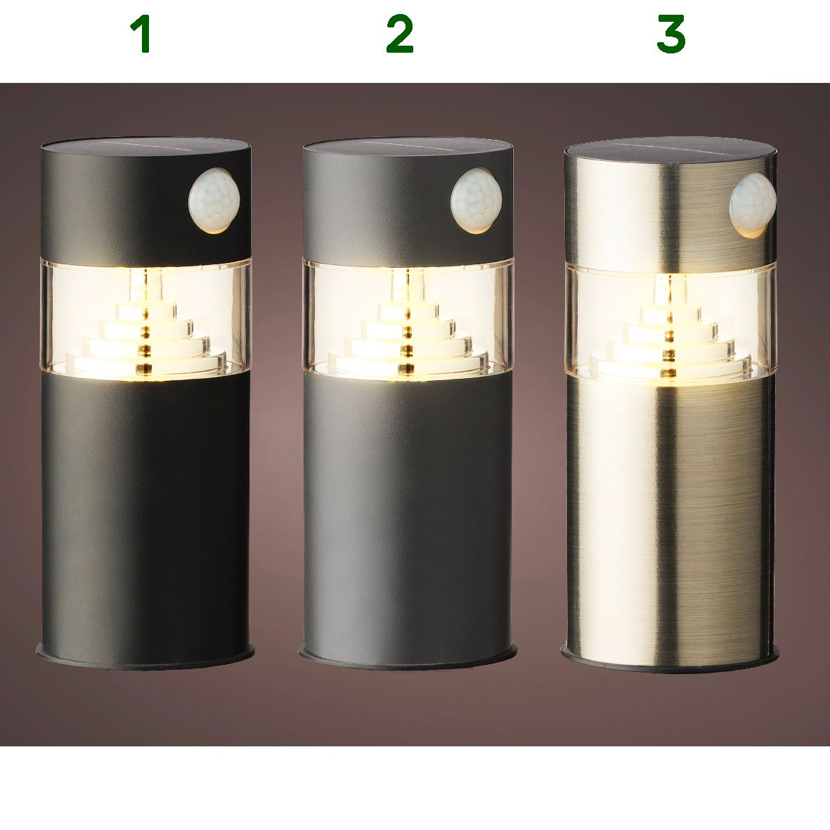 Paletto solare metal