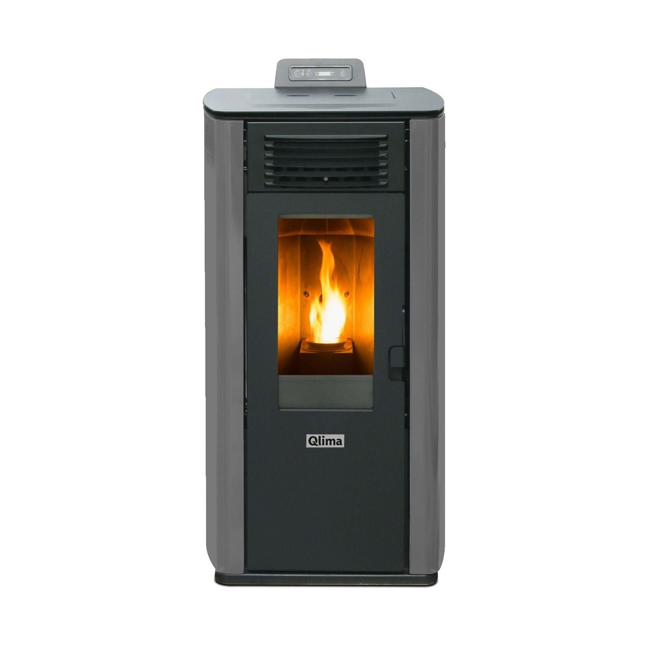 Stufa Pellet Qlima Fiorina 90 S-Line Grigio