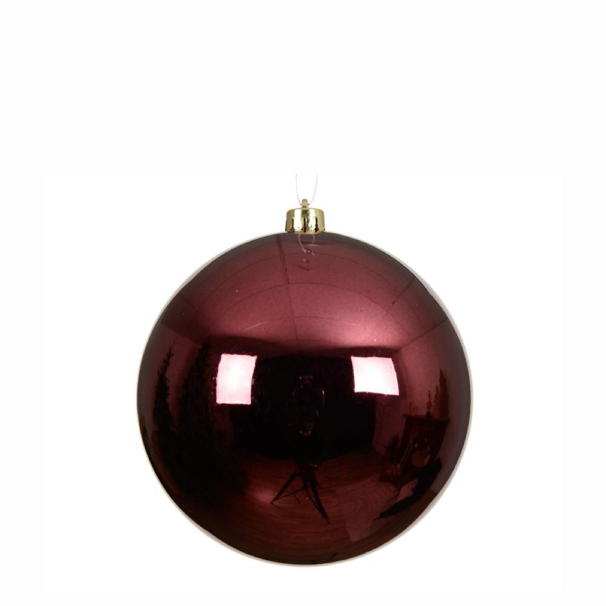 Pallina di Natale Rosso Vino Ø 14 cm