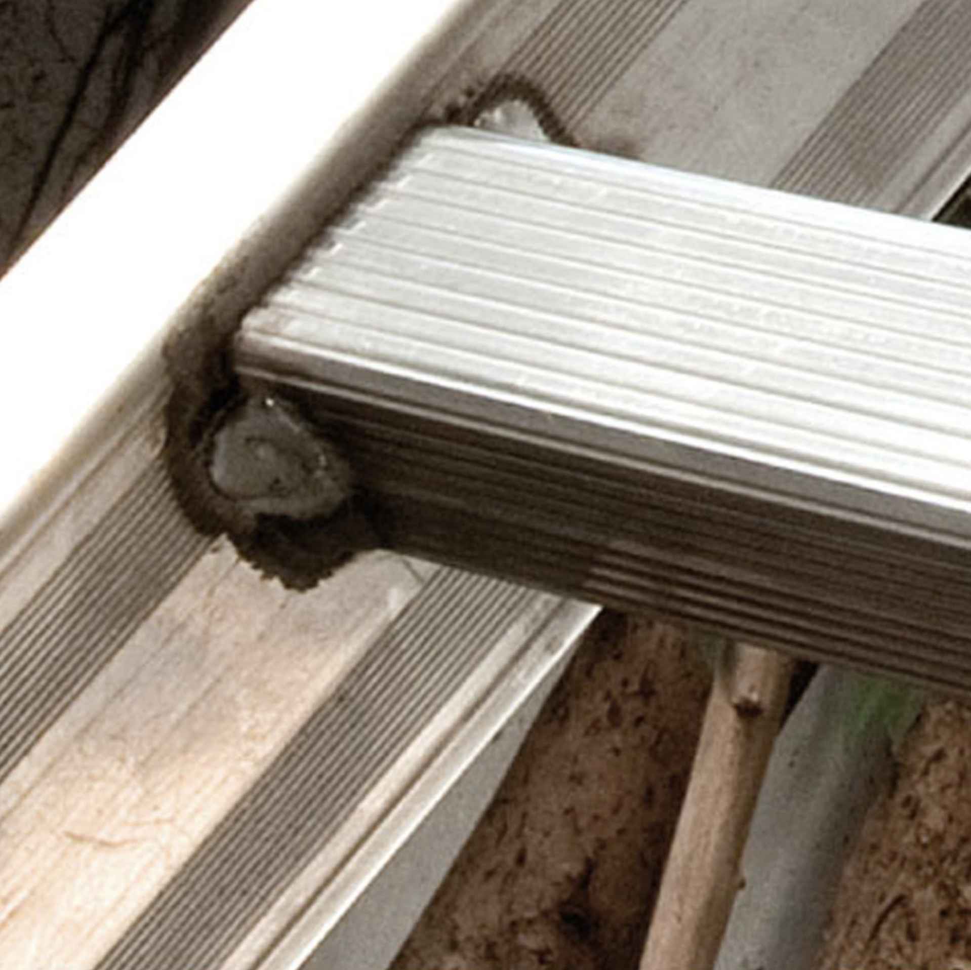 Scala Agricola 8 Gradini in alluminio