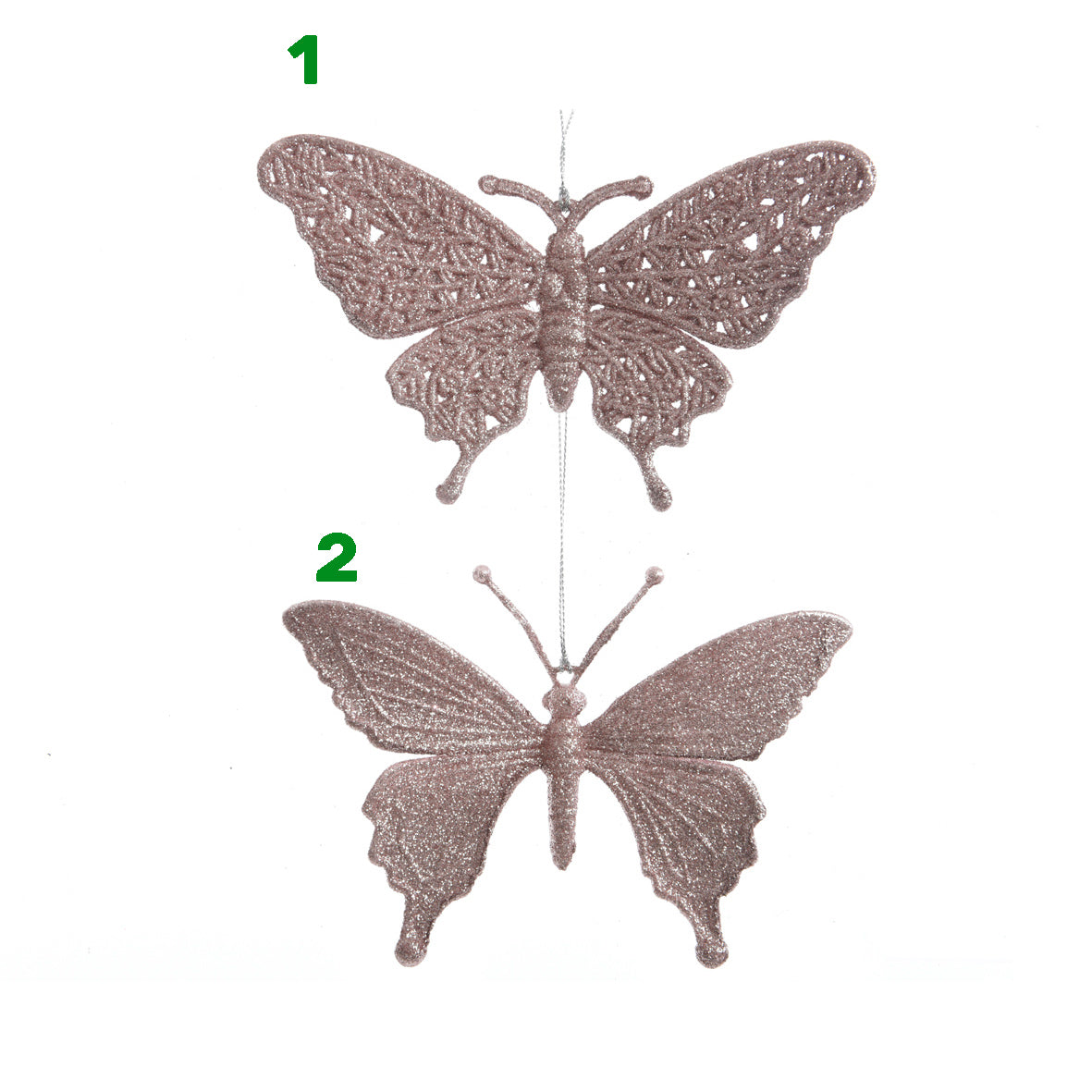 Pendaglio farfalla rosa