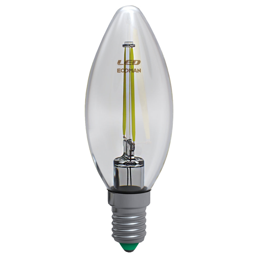 Lampadina filamento Clear 4W E14