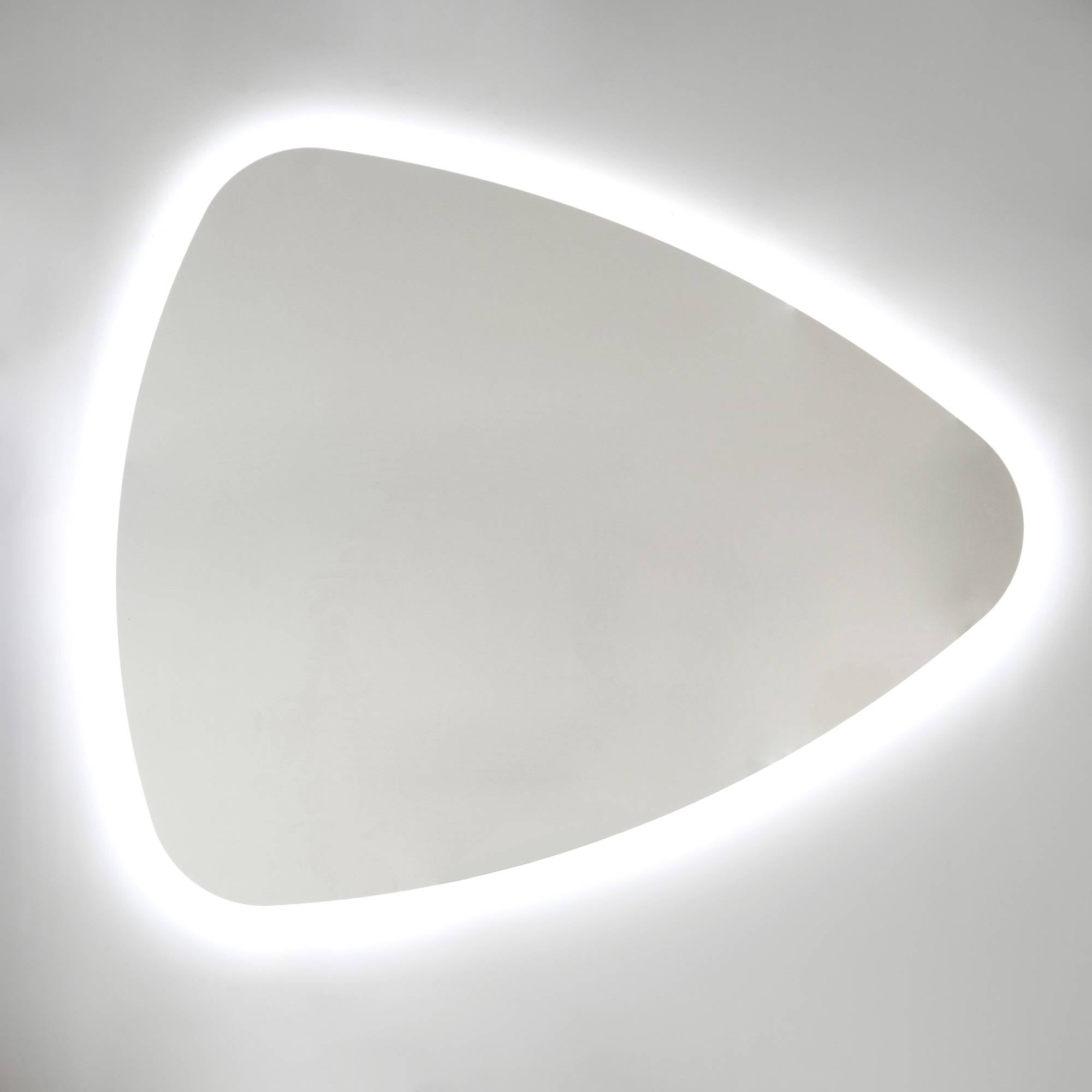 Specchiera retro illuminata LED goccia