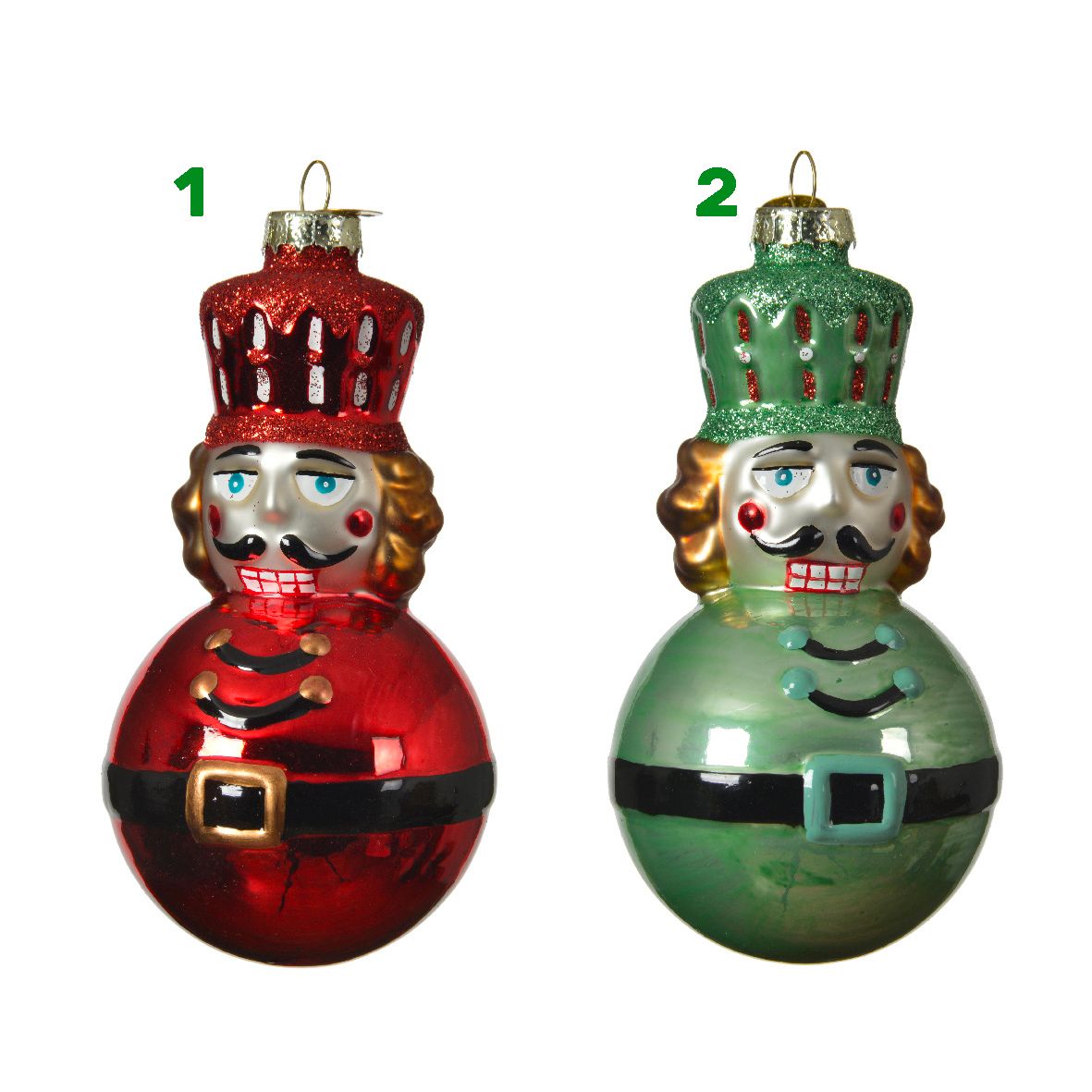 Pallina in vetro schiaccianoci 12 cm