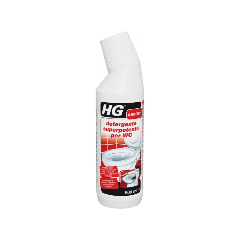 Il detergente superpotente WC HG 500ml