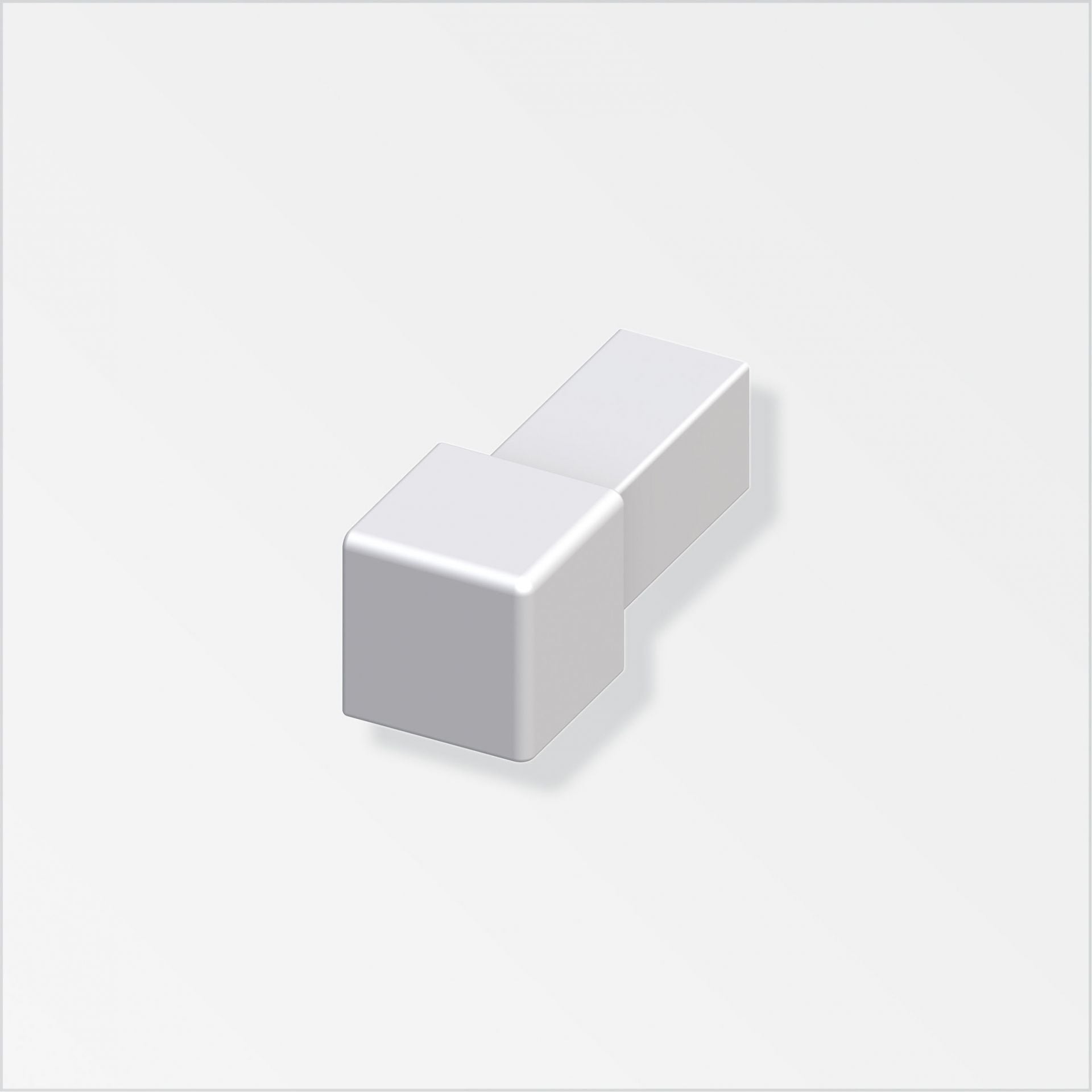 Angolo quadrato per piastrelle argento