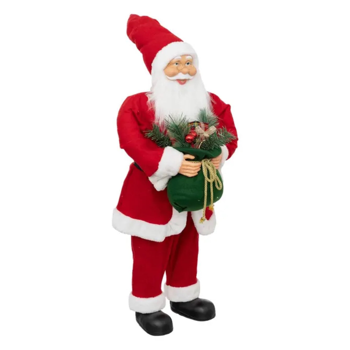 Babbo Natale Decorativo 90 cm in Tessuto 1