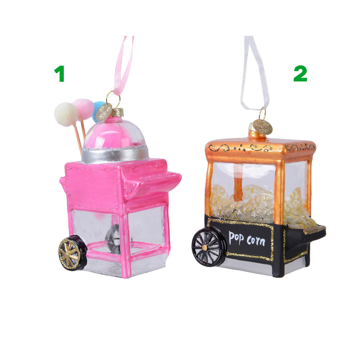 Pendaglio carretto natalizio