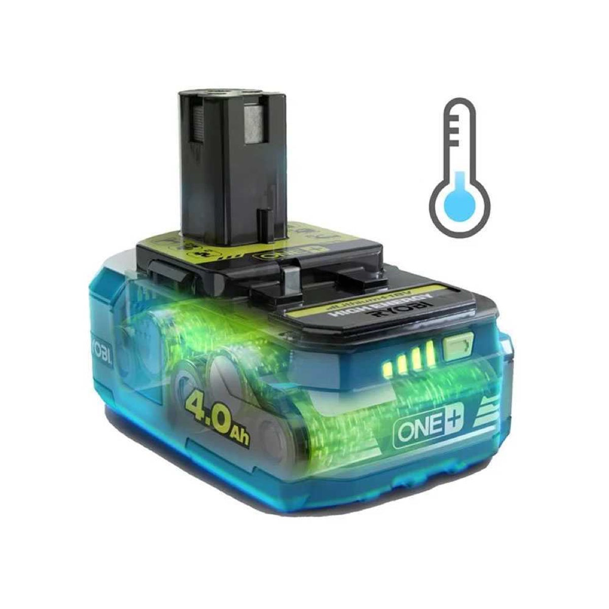 Batteria Ryobi ONE+ 18V 4,0Ah Lithium+ High Energy 3