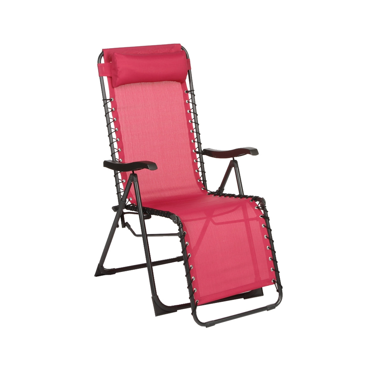 Poltrona Silos reclinabile lampone