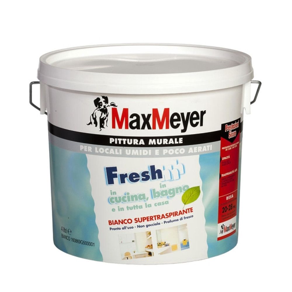 Pittura Fresh bianca 4 LT