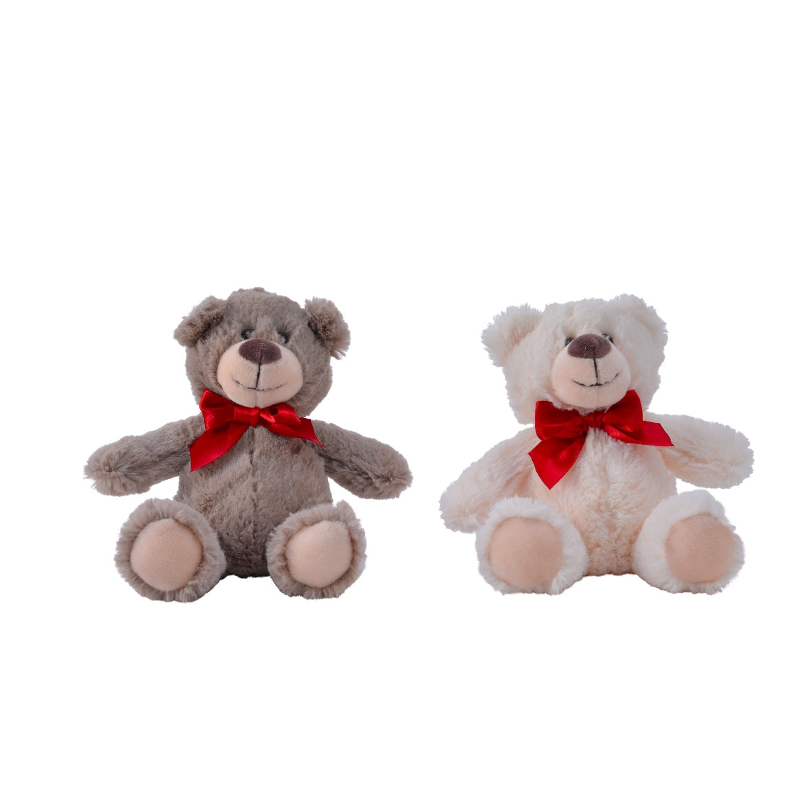 Orsetto natalizio con fiocco rosso Kaemingk