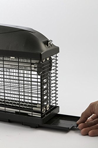 ZANZARIERA ELETTRICA 2X15W NERO 8