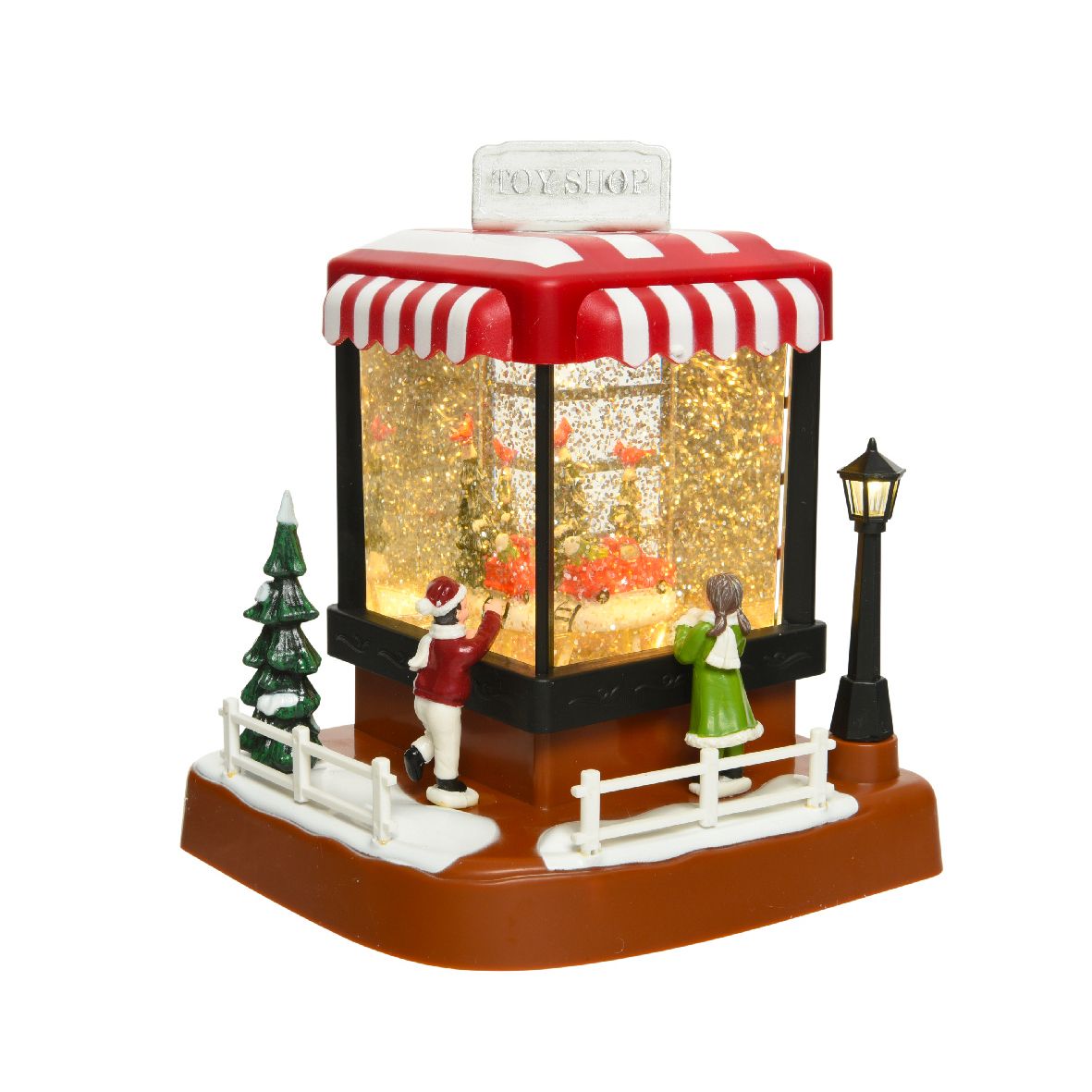 Ampolla con negozio giocattoli Kaemingk