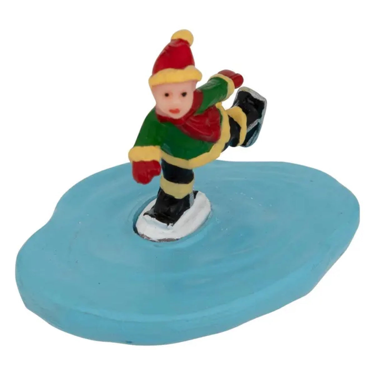 Set 6 Statuine Sport Invernali per Villaggio Natalizio 6