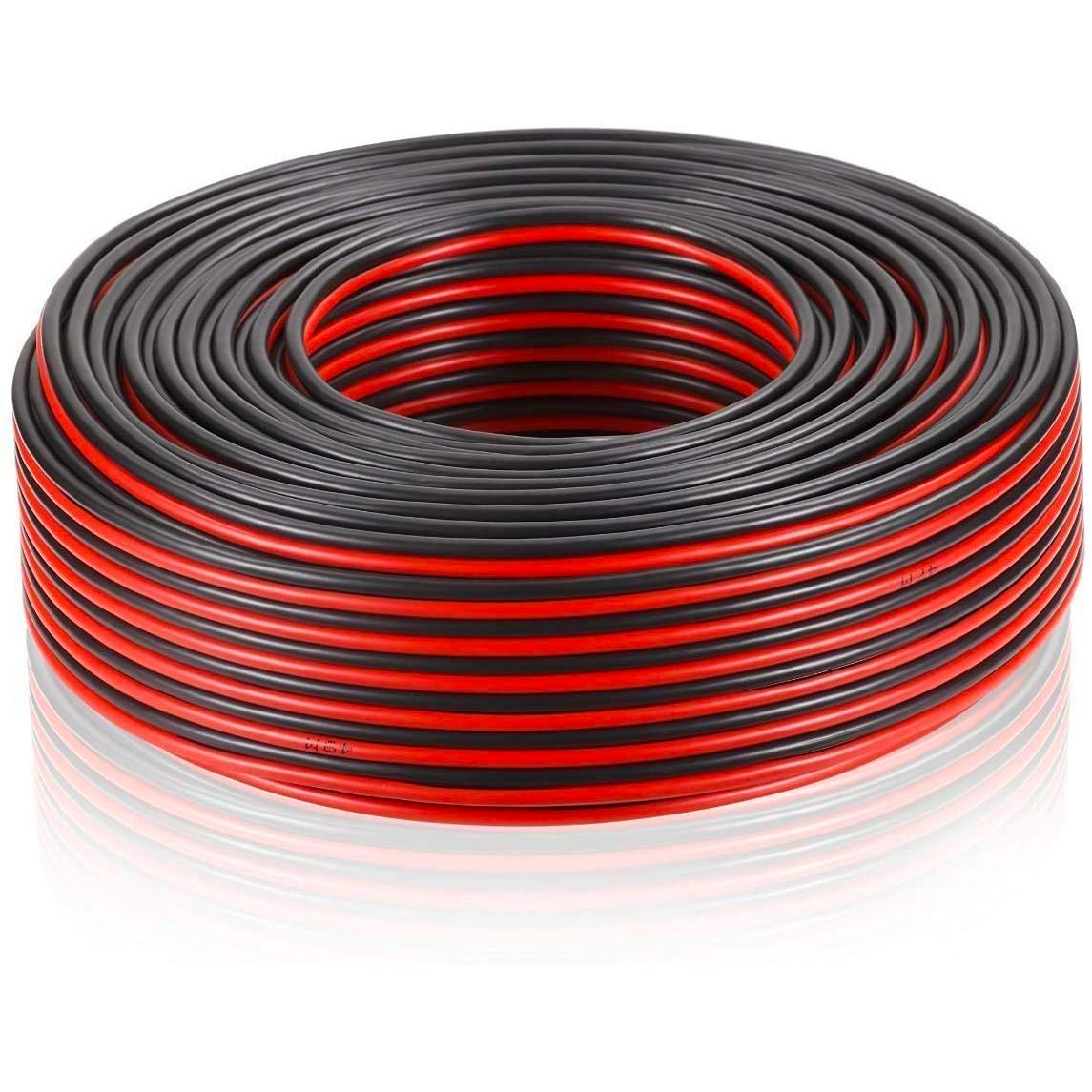 Cavo 2x0,75 rosso/nero 20m hi-fi 03VH-H2