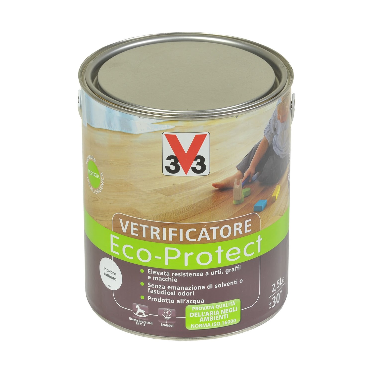 VETRIFICATORE PARQUET 2,5 LITRI BRILLANTE ALTA PROTEZIONE