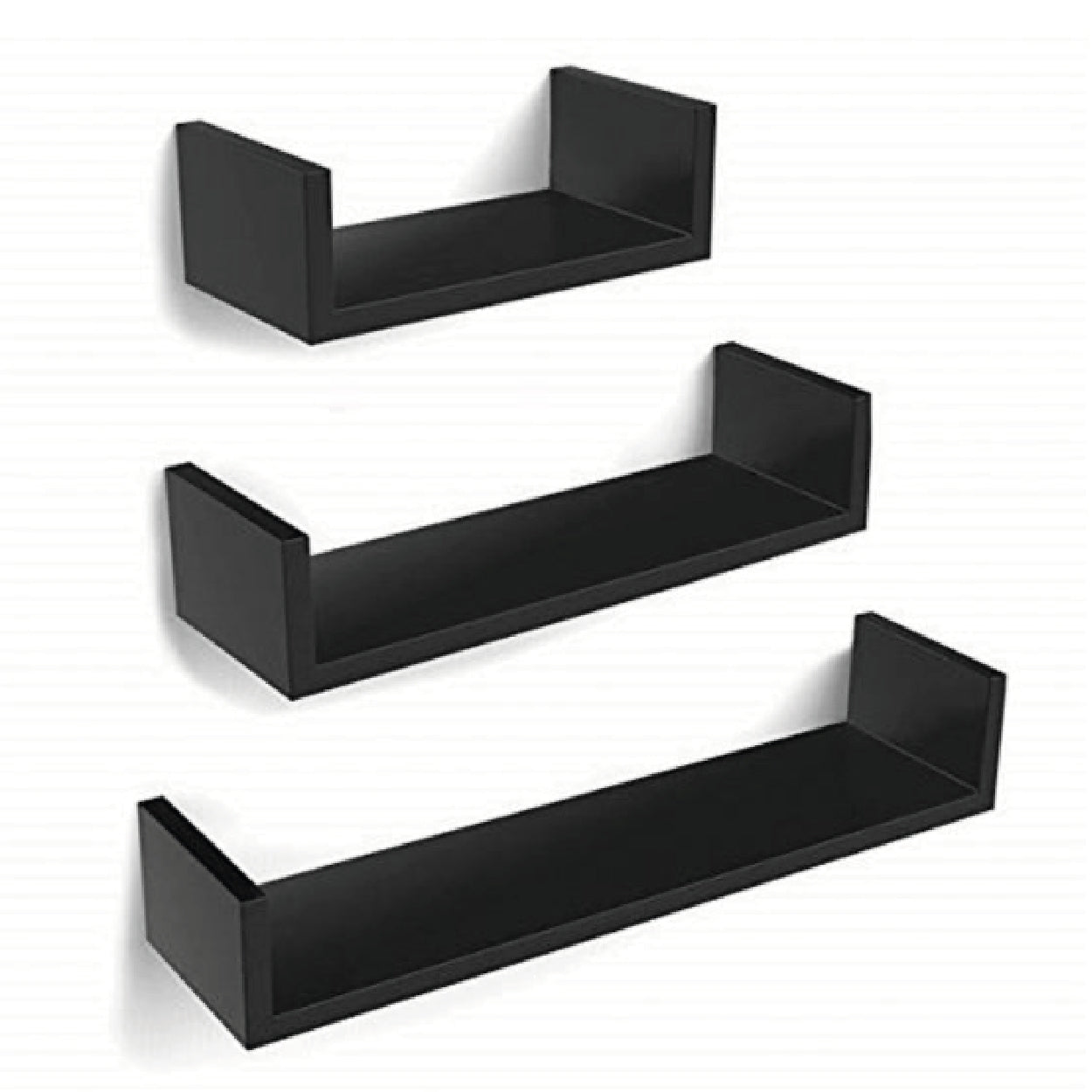 Set 3 mensole in legno