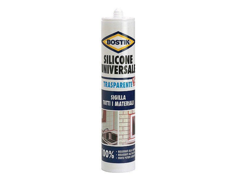 BOSTIK SILICONE UNIVERSALE COLORE TRASPARENTE ML.280 - UHU BOSTIK D2377