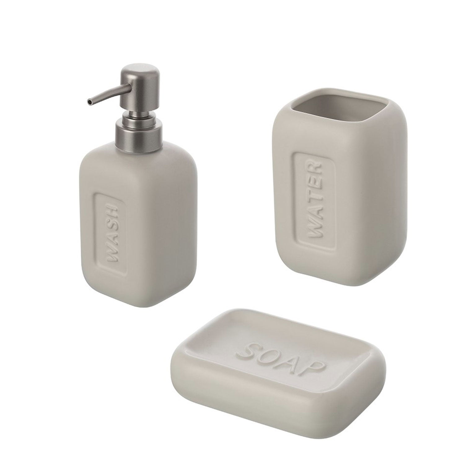 Set Ceramica 3 Pezzi