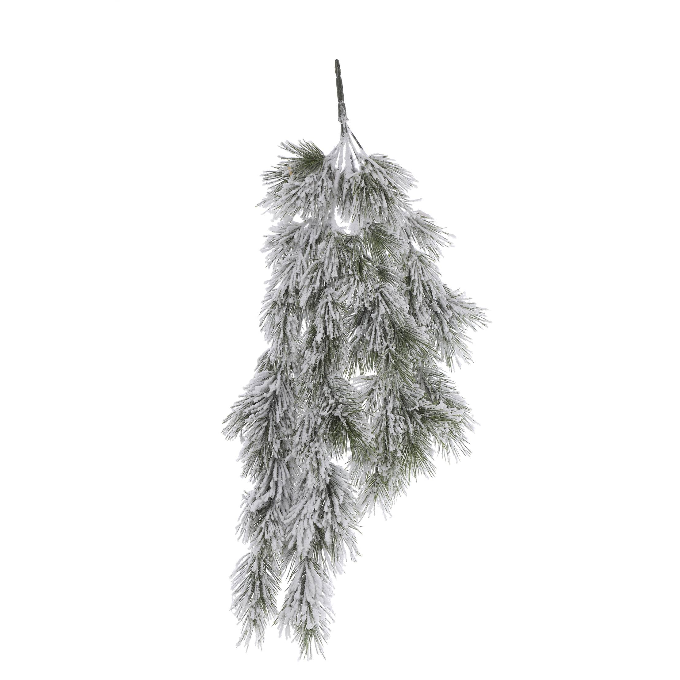 Cascate di pino innevato 74 cm