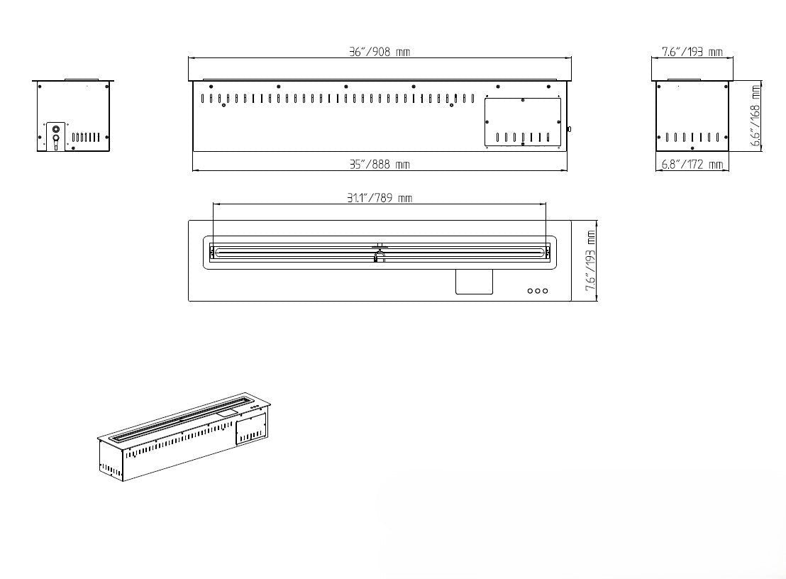 DIVINA FIRE Inserto automatico PROSMART100 10