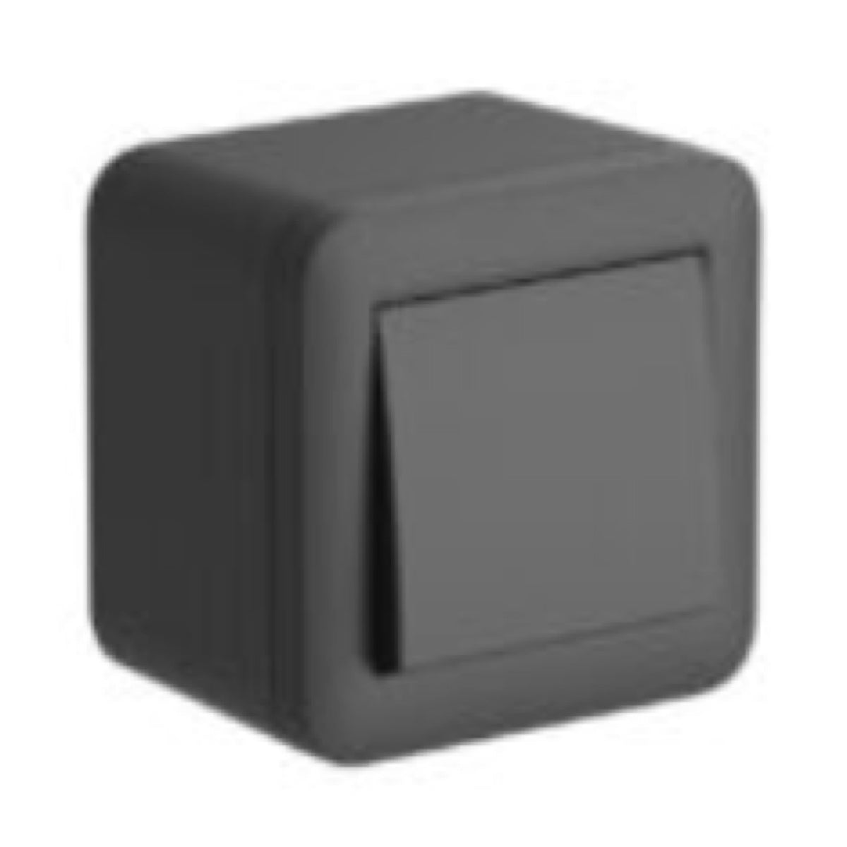 Contenitore Fixa con Deviatore 10A - Nero